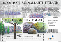 2004 Finnland Mi. Bl 35 **MNH UNESCO-Welterbe: Friedhof Von Sammallahdenmäki Mit Grabstätten Aus Der Bronzezeit - Ungebraucht