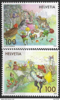 2018 Schweiz Mi. 2553-4 **MNH   Märchen - Unused Stamps