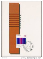 1993 Liechtenstein Maxicard 112  Europa: Zeitgenössische Kunst. - 1993