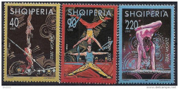 2002 Albanien Mi. 2866-8**MNH   Europa: Zirkus - 2002