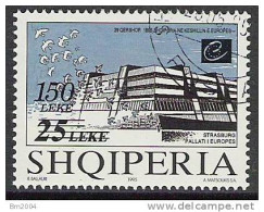 1999 Albanien Mi. 2681 Used  50 Jahre Europarat - Europese Gedachte