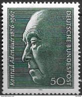 1976 Deutschland Allem. Fed.   Mi. 876**MNH   100. Geburtstag Von Konrad Adenauer - Europese Gedachte