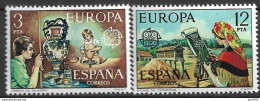 1976 Spanien  Mi. 2209-10 **MNH   Europa: Kunsthandwerk - 1976