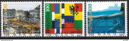 2012 Schweiz Mi. 2268-7 FD-used  Städte Der Schweiz - Unused Stamps