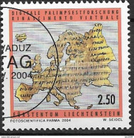 2004 Liechtenstein  M 1364 Used   Digitale Palimpsestforschung. - Used Stamps