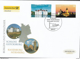 2013 Deutschland Germany. Mi.2972-3 FDC  Burgen Und Schlösser - 2011-…