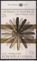 2003 UNO NEW YORK   MI. 923-4 MNH  100. Jahrestag Des Ersten Motorfluges Der Brüder Wright - Neufs