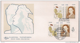 1996 Griechenland Gréce Mi. 1908-9 A + C FDC - 1996