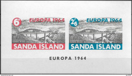 1964 EUROPA Sanda Island  LOCAL MAIL  Bloc  **MNH - 1964