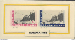 1962 EUROPA SCOTLAND Sanda Island   Bloc  LOCAL MAIL**MNH - 1962