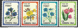 1963 EUROPA ISLE OF PABAY LOCAL MAIL  **MNH - 1963