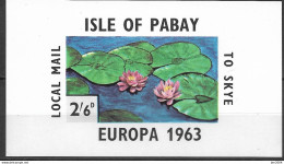 1963 EUROPA ISLE OF PABAY LOCAL MAIL  **MNH - 1963