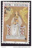 1996 Bosnien- Herzegowina Kroat.  Bosna I Hercegovina  Mostar   Mi. 28y **MNH  Fl. Paper  Europa - 1996