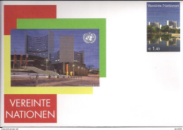 2009 UNO Wien Ganzsache  1,40 EUR - FDC