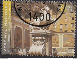 2002  UNO Wien Mi. 352 Used  Pferdeschwemme, Salzburg - Oblitérés