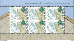 2008  Polen Mi. 4386  **MNH     400 Jahre Polnische Auswanderung Nach Amerika. - Nuevos