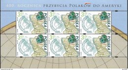 2008  Polen Mi. 4386  **MNH     400 Jahre Polnische Auswanderung Nach Amerika. - Neufs