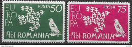 1961 Rumänien  EUROPA - AUSGABE EXILREGIERUNG  **MNH - 1961