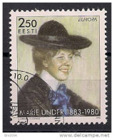 1996 Estland Esti Mi. 179 Used Europa: Berühmte Frauen. - 1996