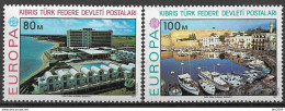 1977  Türk. - Zypern Mi. 41-2 **MNH  Europa: Landschaften. - 1977