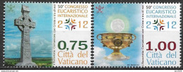 2012  Vatikan Mi. 1738-9 **MNH 50. Internationaler Eucharistischer Kongress, Dublin. - Neufs