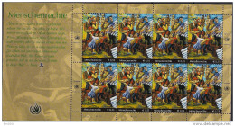 2004  UNO WIEN   Mi. 430-1 **MNH  Menschenrechte - Blocks & Kleinbögen