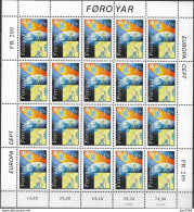 1991 Färöer     Mi. 215-6** MNH  Europa : Europäische  Weltraumfahrt - 1991