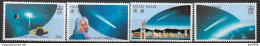 1986 Hongkong Mi. 478-81 **MNH  Halleyscher Komet - Gebruikt