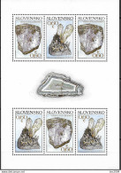 2013 Slowakei Mi. 718-9 **MNH  Mineralien - Ongebruikt