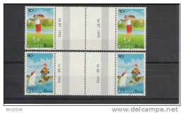 1995 Aland  Yv. 102-3 Mi.  102-3 **MNH  Norden  Gutter Pair - Europese Gedachte