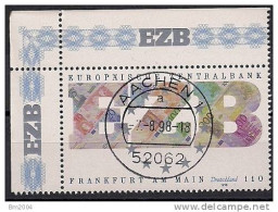 1998 Deutschland Allem. Fed.   Yv. 1832  Mi. 2000 Used     EZB - Europese Gedachte