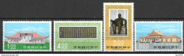 1975 Taiwan Mi. 1071-74 **MNH    50. Todestag Von Sun Yatsen - Neufs