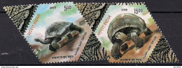 2008 Indien Mi. 2281-2 **MNH  Aldabra-Riesenschildkröte - Unused Stamps