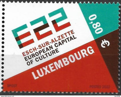 2022 Luxemburg Mi. 2290 **MNH   Esch An Der Alzette – Kulturhauptstadt Europas 2022 - Unused Stamps