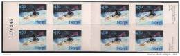 2001 Norwegen Norge Mi   1383-4 **MNH   Freizeit. - Markenheftchen