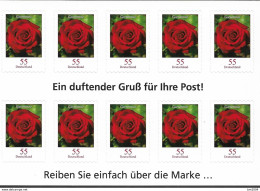 2010   Deutschland Germany  Mi.   FB 7   **MNH Blumen : Rose - 2001-2010