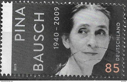 2015 Deutschland  Allem. Fed. Mi. 3166 Used 75. Geburtstag Von Pina Bausch - Gebraucht