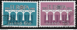 1984 Iceland Island Mi. 614-5 Used  25 Jahre Europäische Konferenz Der Verwaltungen Für Das Post- Und Fernmeldewesen - Usati