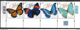 2020 Polen Polska Mi.  **MNH  Motyle - Unused Stamps