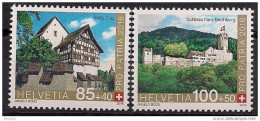 2016 Schweiz Mi. 2450-1** MNH   Pro Patria“: Burgen Und Schlösser Der Schweiz - Ongebruikt