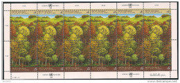 1988 UNO Wien  Mi. 81-2**MNH  Sheet Rettet Den Wald - Unused Stamps