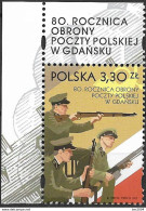 2019 Polen Mi. 5150 **MNH   80. Jahrestag Des Kampfes Um Das Polnische Postamt In Danzig. - Ungebraucht