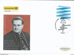 2013 Deutschland Germany. Mi. 3026 FDC   100. Geburtstag Von Julius Kardinal Döpfner - 2011-…