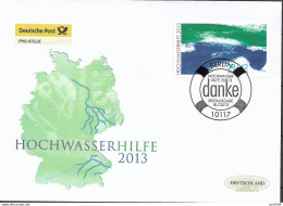 2013 Deutschland Germany. Mi. 3022 FDC    Hilfe Für Die Hochwassergeschädigten - 2011-…