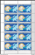 2002 Bosnien Und Herzegowina  Mi. 273 **MNH Einführung Der Euro-Münzen Und -Banknoten Im Euro-Währungsgebiet. - Europese Gedachte