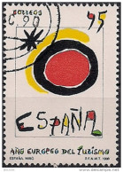 1990 Spanien    Mi. 2967  Used  Europäisches Jahr Des Tourismus - Europese Gedachte