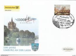 2010  Deutschland  Germany Mi. 2788 FDC  1100 Jahre Limburg An Der Lahn. - 2001-2010