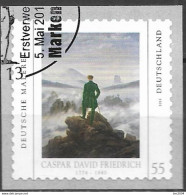 2011 Deutschland Germany   Mi. 2869R FD-used  Bonn  Caspar David Friedrich - Gebraucht