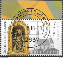 2016 Allem. Fed. Deutschland  Mi. 3240 FD- Used Weiden  20 Jahre „Shrines Of Europe“: Altötting - Gebraucht