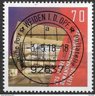 2018 Allem. Fed. Deutschland  Mi.  3385  FD- Used Weiden Tag Der Musik: 275 Jahre Gewandhausorchester, Leipzig - Gebraucht